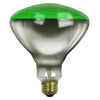 Incandescent - BR38 Reflector - 100 Watt -Green - Green
