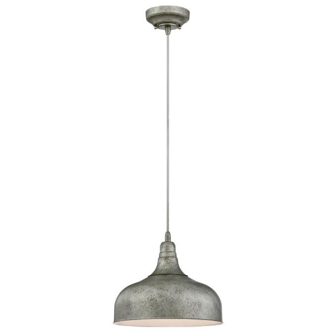 Westinghouse 6330100 One Light Pendant - Antique Steel Finish