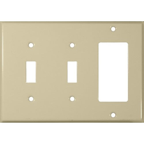 Morris Products 83583 Iv 3Gang, 2Toggle, 1Decor/GFCI