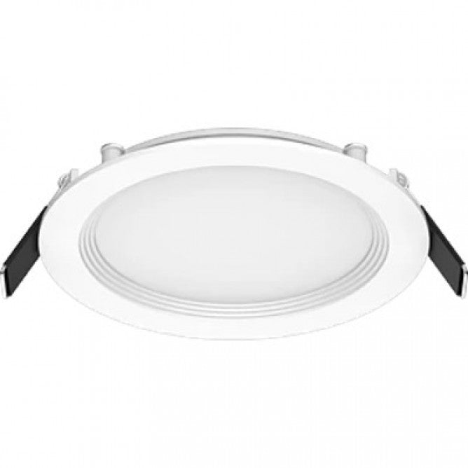 RAB WFRL6R139FA120WB - 6 Inch LED Wafer Edge-lit Downlight - 5 CCT Color Changing - 13 Watt - Round - 1,007 Lumens - 90 CRI - Baflle Trim - White