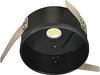 Satco S9505 - Fixtures LED Downlight Retrofit - 5-6 Inch Base Unit - 13.5 Watt - 3000 Kelvin - Black Finish