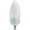 Compact Fluorescent - Chandelier - 14 Watt - 620 Lumens  - Warm White - 2700 Kelvin