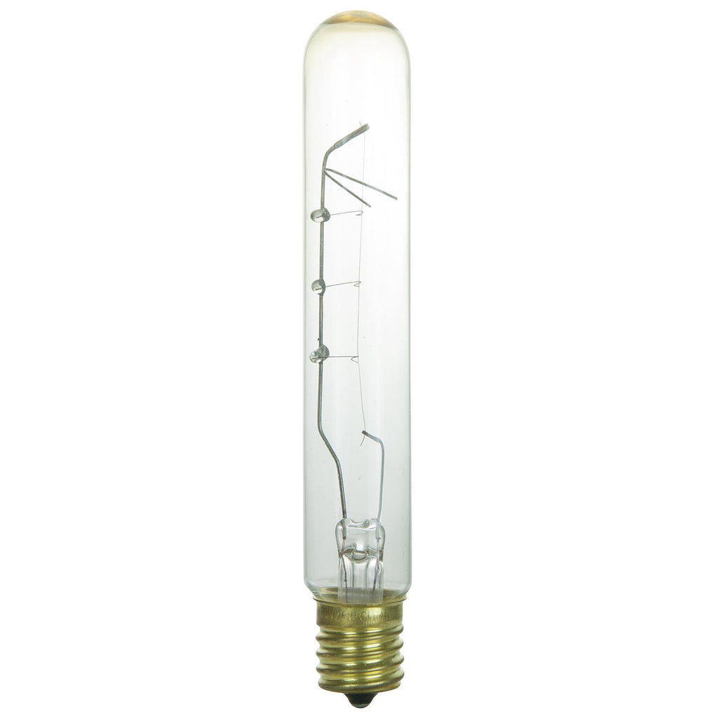 Incandescent - T6.5 Tubular - 25 Watt - 170 Lumens  - Warm White - 2700 Kelvin
