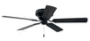 Craftmade PFC52FB - 52 Inch Hugger Ceiling Fan, Blades Options Flat Black