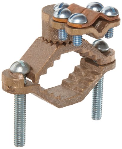 Morris Products 91692 1-1/4 inch-2 inch Grnd Clamp w/Adaptor