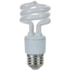 Compact Fluorescent - Super Mini Spiral - 11 Watt - 600 Lumens  - Daylight - 6500 Kelvin