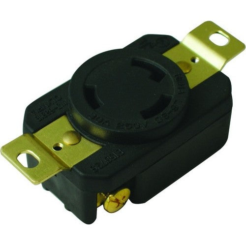 Morris Products 89741 30A 250V Twsit Lock Receptacle