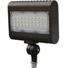 Morris Products 71557 50W FlatPanel LED FloodLight Knuckl 5000K Bz