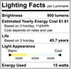 Luxrite LR23593 6 inch Slim LED Surface Mount 3CCT Square