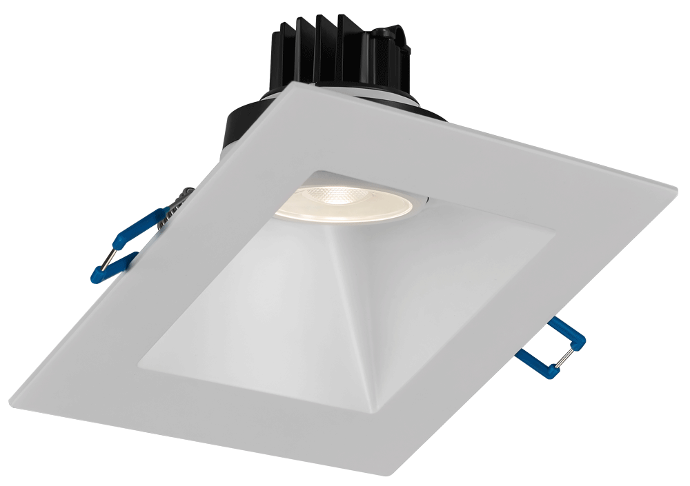 Lotus LED Lights LSG3-50K-5SSL-WH 5 Inch Square Sloped Regressed Gimba ...