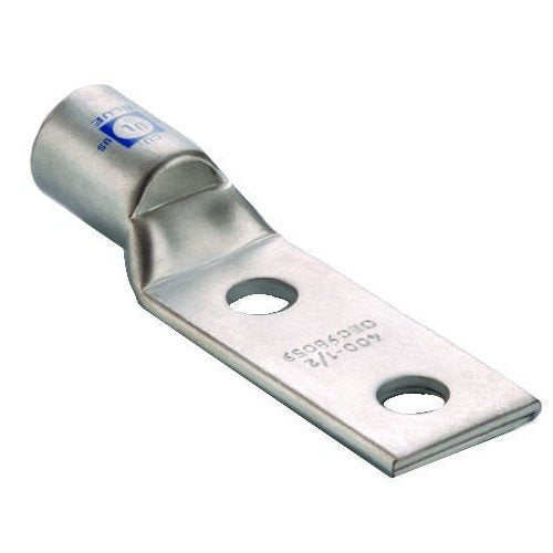 Morris Products 94174 2MLC4/0-1/2 Copper Compression Lugs - Short Barrel - 2 Hole