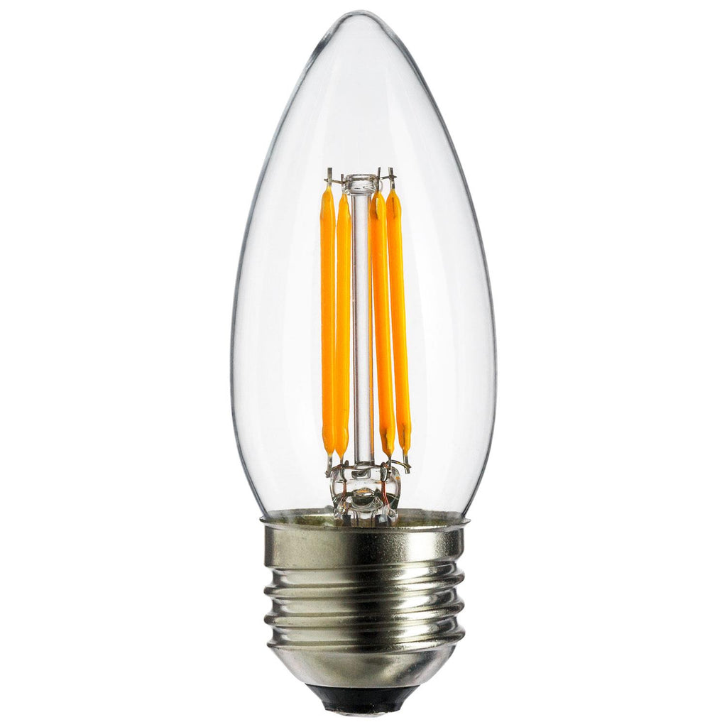 LED - Filament Chandelier - 4 Watt - 350 Lumens  - Warm White - 2700 Kelvin