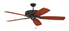Craftmade SUA62FB - 62 Inch Ceiling Fan, Blade Options Flat Black