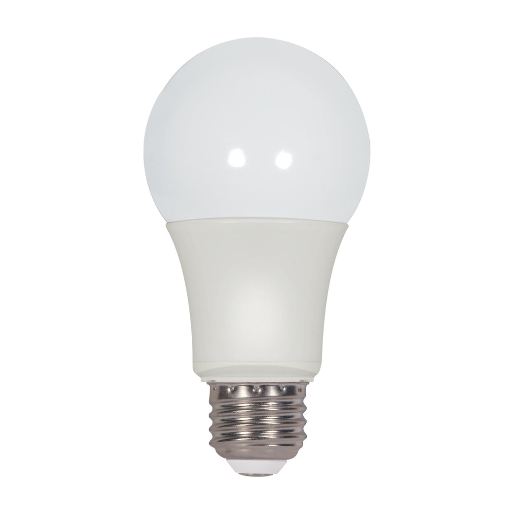 Satco S9375 - 60 Wat Incandescent Equivalent A19 LED Light Bulb (Pack of 2)