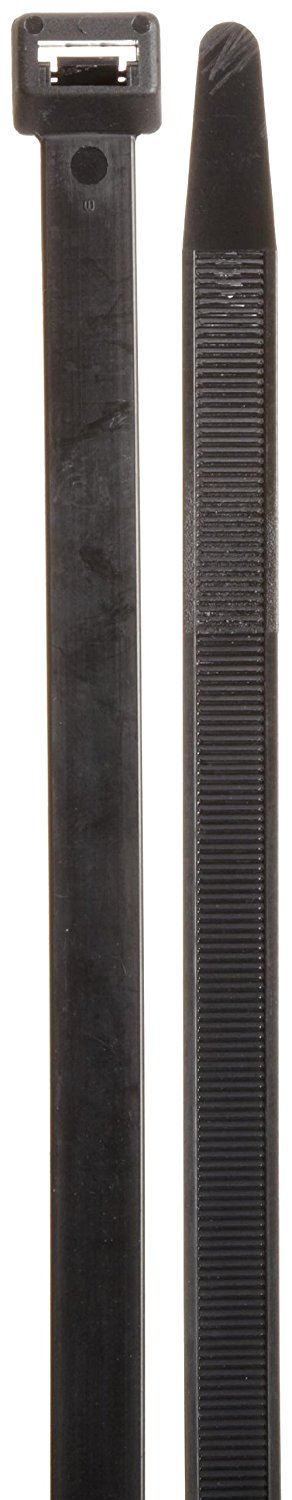 Morris Products 20292 Ultraviolet Black Nylon Cable Ties