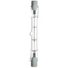 Halogen - Double Ended T3 - 75 Watt - 1000 Lumens  - Bright White - 3200 Kelvin