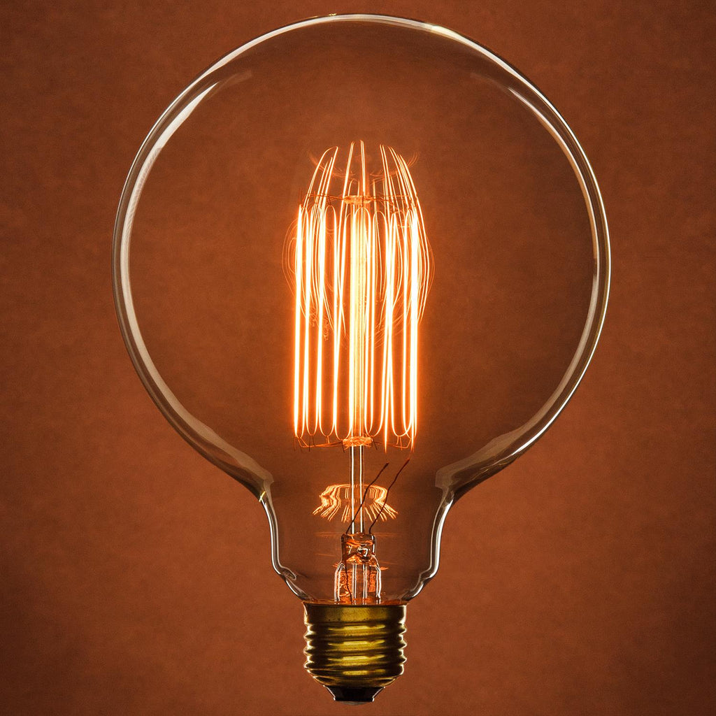 Incandescent - Filament Vintage Style G40 - 40 Watt