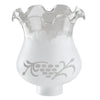 Westinghouse 8510000 Frosted Etched Grape Design Shade