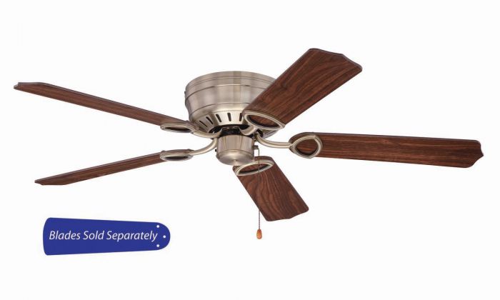 Craftmade PUH52AB - 52 Inch Hugger Ceiling Fan, Blade Options Antique Brass
