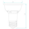 Luxrite LR21402 5.5 Watt PAR16 LED - 4000 Kelvin - 450 Lumens