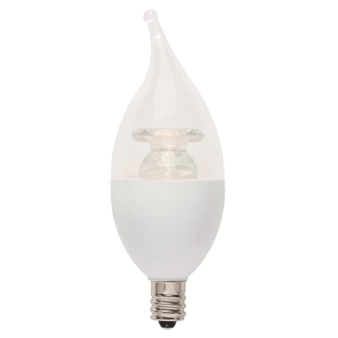 Westinghouse 5320600 CA11 Decorative Dimmable Light Bulb - 4 Watt - 2700 Kelvin - E12 Base LED