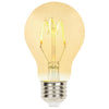 Westinghouse 5123000 Flexible Filament LED A19 General Purpose Dimmable Light Bulb - 2.5 Watt - Amber - 2000 Kelvin - E26 Base