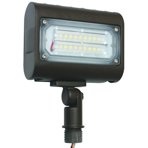 Morris Products 71552 15W FlatPanel LED FloodLight Knuckl 3000K Bz