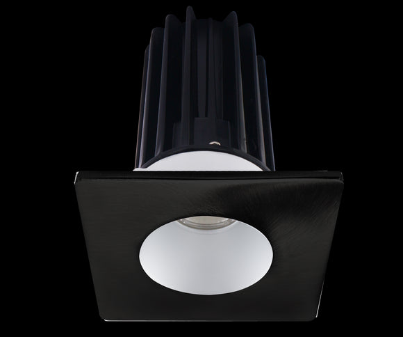 Lotus LED-2-S15W-5CCT-2RRAK-2STBK 2 Inch Square Recessed LED 15 Watt Designer Series - 5CCT Selectable - 1000 Lumen - Alzak Reflector - Black Trim