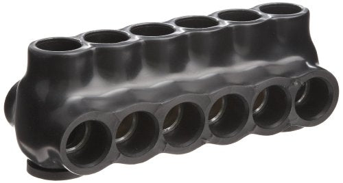 Morris Products 97844 250-4 Blk Insul Conn Mtg Dual