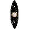 Morris Products 78253 Decorative Lit Blk Pushbutton