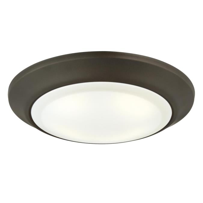Westinghouse 6322800 Large LED Surface Mount Oil Rubbed Bronze Finish with Frosted Lens - Dimmable
