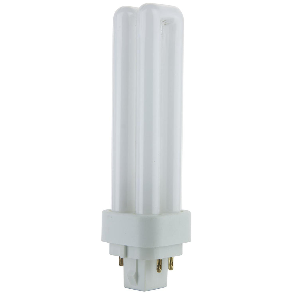 Plug-In - PLD 4-Pin Double U-Shaped Twin Tube - 13 Watt - 780 Lumens  - Super White - 5000 Kelvin