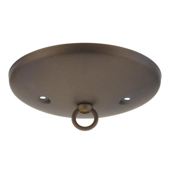 Westinghouse 7003800 Modern Canopy Kit with Center Hole Oil Rubbed Bronze Finish