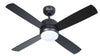 Craftmade MN44FB4-LED - 44 Inch Ceiling Fan with LED Light Kit Flat Black