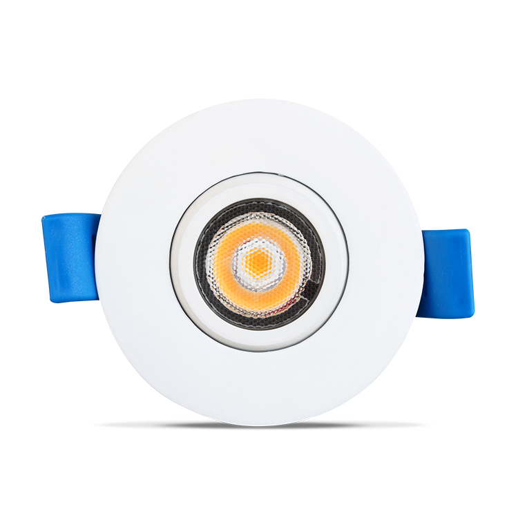 2 Inch Recessed LED Gimbal Downlight - 55 Watt - 400 Lumens - 4000K Kelvin - 80 CRI - 50000 Average Rated Hours - Dimmable - LR23238
