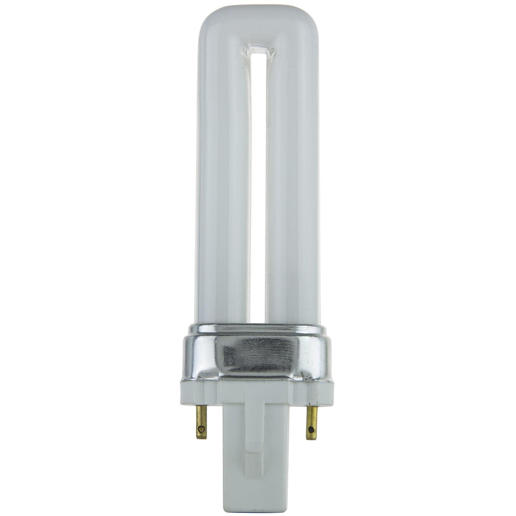 Plug-In - PL 2-Pin Single U-Shaped Twin Tube - 5 Watt - 210 Lumens  - Cool White - 4100 Kelvin