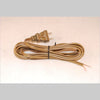 Kirks Lane-30015P - 8ft #18 opaque gold SPT-1 cord set pol.c.t.