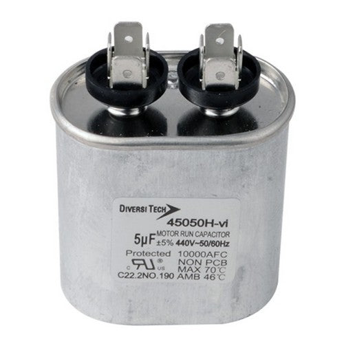 Morris Products T45060H Mtr. Run Cap,Oval, 6uf 440v
