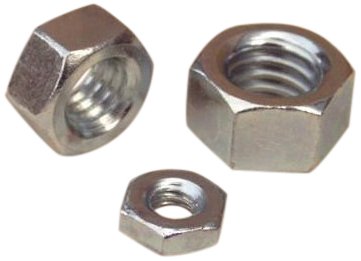 Morris Products 30617 1/4-20 Hex Nut (Pack of 100)