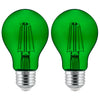 LED - Filament Colored Series - 4.5 Watt - 130 Lumens  - Green - Green