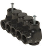 Morris Products 97743 250-3 Blk Insul Conn Mtg Sgl