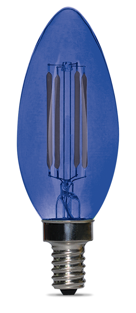 LED Filament Lamp - 4 Watt - Lumens - BLUE Kelvin - 82 CRI - 15000 - Dimmable - LR21228
