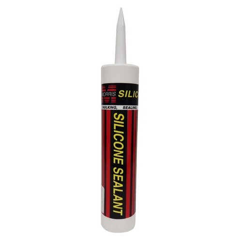 Morris Products 99916 Silicone Sealant White - Our Weather-Tight Silicone Sealant keeps moisture out.