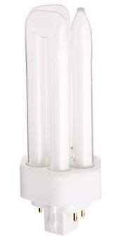 Satco S4367 Compact Fluorescent Triple Twin 4 Pin T4