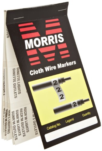 Morris Products 21278 Circuit Breaker Marker Book