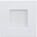 LUXRITE LR23789 14 Watt LED 5-6 Inch Square Smooth Trim DownLight - Dimmable - 5 CCT - 1100 Lumens - Wet Location Rated - 120 Volts