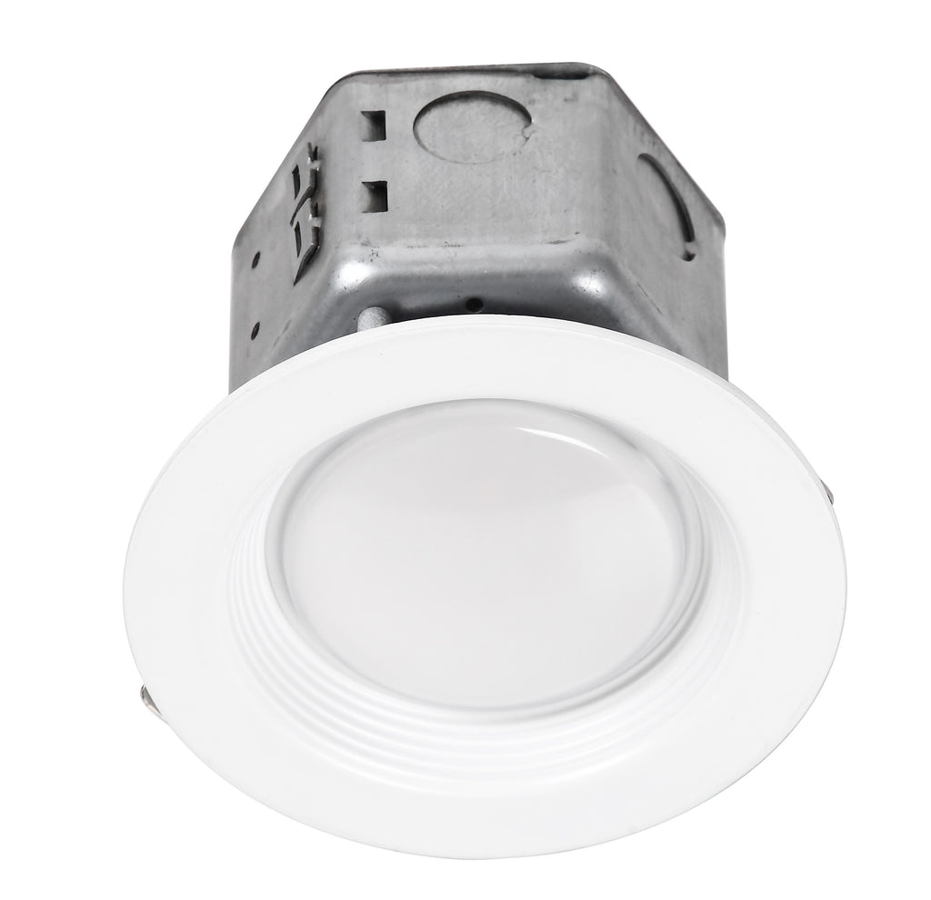 4 Inch LED Downlight - With Junction Box on Back - 10 Watt - 2100 Lumens - 5000K Kelvin - 90 CRI - 50000 - Dimmable - LR24843