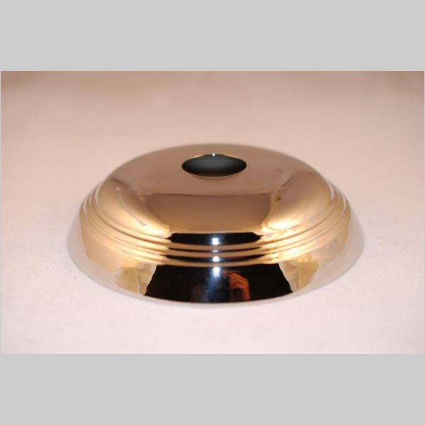 Kirks Lane-63339 - 5" nickel plated canopy w/1 1/16" ch