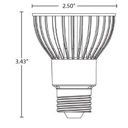 Halco PAR20FL8/830/LED