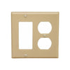 Morris Products 81250 Ivory 2 Gang 1GFCI 1Duplex